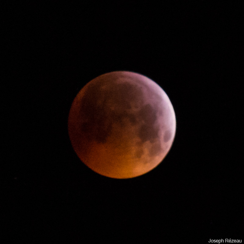 éclipse totale de la lune