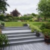 02/07/2018 Vue du nouvel habillage de l'escalier du jardin