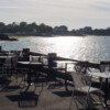 L'apéritif du soir sur le port de Port Blanc